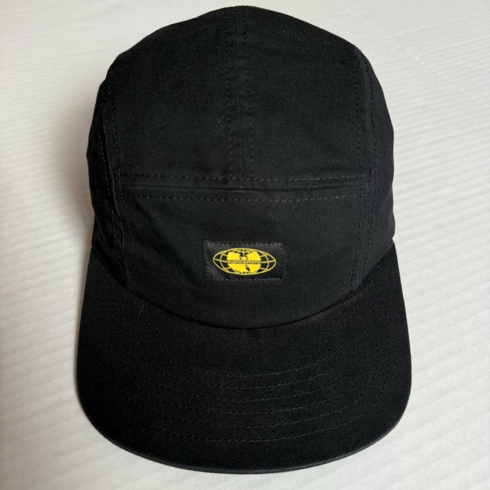 🔴Wu-Tang 5 Panel Hat Albino & Preto Rare Black Yellow Rza Gza